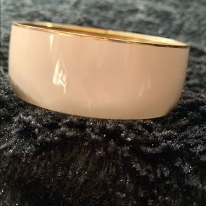 J Crew Blush & Gold Statement Bracelet
